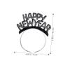 ABOOFAN Happy New Year Headband Tiara 12Pcs 2023 New Years Eve Party Decorations Glitter Photo Props New Years Party Favors Christmas Hair Hoop Headdress Hair Accessories view 2