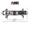 RC Frame 313mm Wheelbase Metal Chassis Frame with 2 Speed Transmission Reversed Front Axle for 1/10 RC Crawler Axial SCX10 II 90046 EX86100 view 4