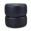 4PCS 110mm Small Nail Tires Wheels 12mm Hub Hex for 1/10 ZD Racing Tamiya DHK 8135 Wltoys RC Desert Buggy Short Course Truck Car ( Color : White ) view 2