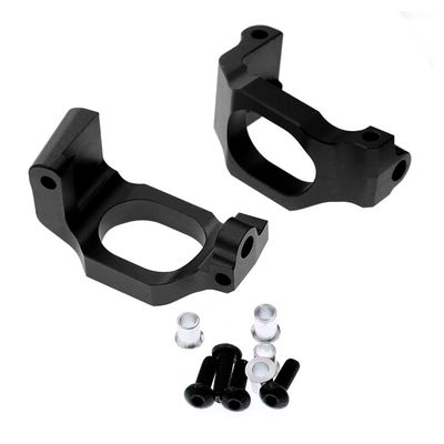 2Pcs Metal Front Caster Block C-Hub Carrier 8932 for 1/10 Traxxas Maxx Truck RC Car Upgrade Parts Accessories ( Color : Maroon )
