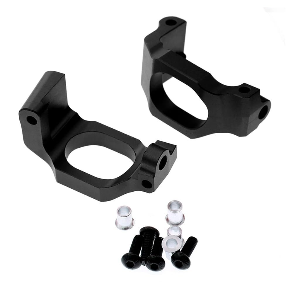2Pcs Metal Front Caster Block C-Hub Carrier 8932 for 1/10 Traxxas Maxx Truck RC Car Upgrade Parts Accessories ( Color : Maroon )