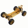 BAIJAC Compatible with WLtoys 1/12 124017 124019 RC Car Metal Modified Frame, Upgrade Spare Parts to Assemble The Frame, Excluding Electronic Equipment ( Color : Purple ) view 2