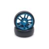 BAIJAC Compatible with WLtoys 284131K969 K989 Iw04m Mini-Q Mini-Z RC Car, Metal Upgrade Spare Parts, Modified Drift Wheels, A Set of Drift Tire Skins ( Color : Gray ) view 2