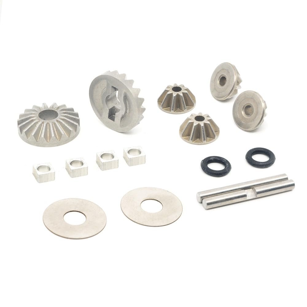 Greendhat 1/7 EX07 DBX07 RC Race Desert Buggy Drift Car Parts Metal Differential Umbrella gearwheel Planetary Gear Gear #8510 ( Color : Silver )