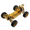 BAIJAC Compatible with WLtoys 1/14 144010 144001 144002 RC Car Metal Upgrade & Modification, Spare Parts Assembly, Metal Frame, No Electronic Equipment ( Color : Red ) view 2