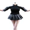 1/6 Scale Female Clothes,Female Combat Uniform Shirt Skirt Clothes Set for 12inch Soldier Action Figure Body Doll (E) view 1