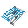 BAIJAC Compatible with WLtoys RC Car 144001 124019 General Metal Upgrade and Modification Parts, Vulnerable Modification Kits 14-Piece Set ( Color : Gold ) view 3