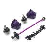 BAIJAC 144010 144001 144002 RC Car Metal Modification Parts, Gearbox, Differential, Transmission Shaft, Gear etc. Assembly Parts ( Color : Purple ) view 1