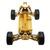 BAIJAC Compatible with WLtoys 1/12 124017 124019 RC Car Metal Modified Frame, Upgrade Spare Parts to Assemble The Frame, Excluding Electronic Equipment ( Color : Gold ) view 1