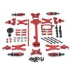 BAIJAC Suitable for WLtoys 1/18 A959 A949 A969 A979 K929 Remote Control Car Upgrade Parts, Metal Modification 19-Piece Set ( Color : Red ) view 2