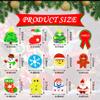 150 Pcs Christmas Mini Erasers for Kids, Cute Small Animal Erasers Bulk for Kids Desk Pets Christmas Pencil Erasers Socks Santa Snowflakes Gift Filling Homework School Classroom Rewards Prizes view 2