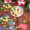 150 Pcs Christmas Mini Erasers for Kids, Cute Small Animal Erasers Bulk for Kids Desk Pets Christmas Pencil Erasers Socks Santa Snowflakes Gift Filling Homework School Classroom Rewards Prizes view 3