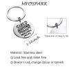 MYOSPARK Mahjong Gift Mahjong Lover Gift Mahjong Jewelry for Mahjong Player Life Happens Mahjong Helps Keychain (Mahjong KC) view 2