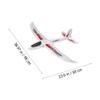 Hand Throwing Plane, Foam Glider Airplane Toy, 39 inch Throwing Foam Plane Catapult Flying Plane Model Toy for Outdoor Sports Toys Birthday Gifts for Boys Girls, (2PCS) view 3