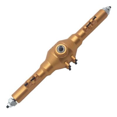 BAIJAC Upgrade Rear Axle Assembly for WLtoys 12428 12423 12427 12428-A 12428-B 12428-C, Compatible with Feiyue 1/12 RC Car Metal Modification Parts ( Color : Gold )