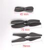 Pangyoo PYouo-DC Motor 2pcs Aircraft Drone Propeller, Fit 0.8mm/ 1mm/ 1.2mm Shaft for 612 615 716 720 816 8520 1020 Coreless DC Motor, CW CCW Drone UAV Propeller (Speed(RPM) : 1.2mm) view 3