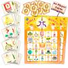 Bible Bingo Game for Kids and Adults - Christian Sunday Church Activity - 24 Card Sets for Family, Open Day, Vacation School Decorations, Easter Gifts, Holiday Party Favors Supplies view 1