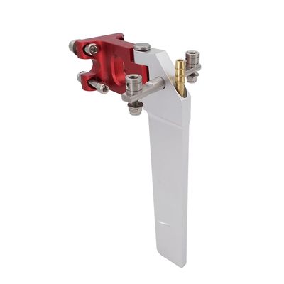 KEEYOODOK 130mm RC Boat Rudder Aluminum Water Pickup Inlet Steering Rudder for RC Racing Boat Speed Catamaran CAT Oval Boat