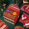 65 Pcs Ugly Sweater Party Voting Cards Sets with Ugly Sweater Contest Ballot Box, 60 Voting Cards and 3 Sweater Award Sashes for Winter Xmas Party Game Decorations Office Holiday Party Supplies view 3
