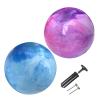 CORECISE Marbleized Bouncy Balls - Set of 2 Large Inflatable Bouncy Ball with Hand Air Pump & 2 Pin Neddles view 1