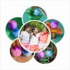 CORECISE Marbleized Bouncy Balls - Set of 2 Large Inflatable Bouncy Ball with Hand Air Pump & 2 Pin Neddles view 4