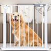 Auto Close Safety Gate Doors,Stair Gates for Baby and Dogs,Pressure Screw Fit,Dog Gate Pet Safety Gate,Extra Wide Pressure Fit Stair Gate,Extendable from 26 to 67.7 in (42.1-44.1in) view 1