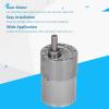 37B3530 Gear Motor,DC 24V 250RPM High Torque Electric Micro Speed Reduction Geared Motor Mini Engine Electric Speed Reduction Stainless Steel Gear Motor for DIY Toy Robot view 3