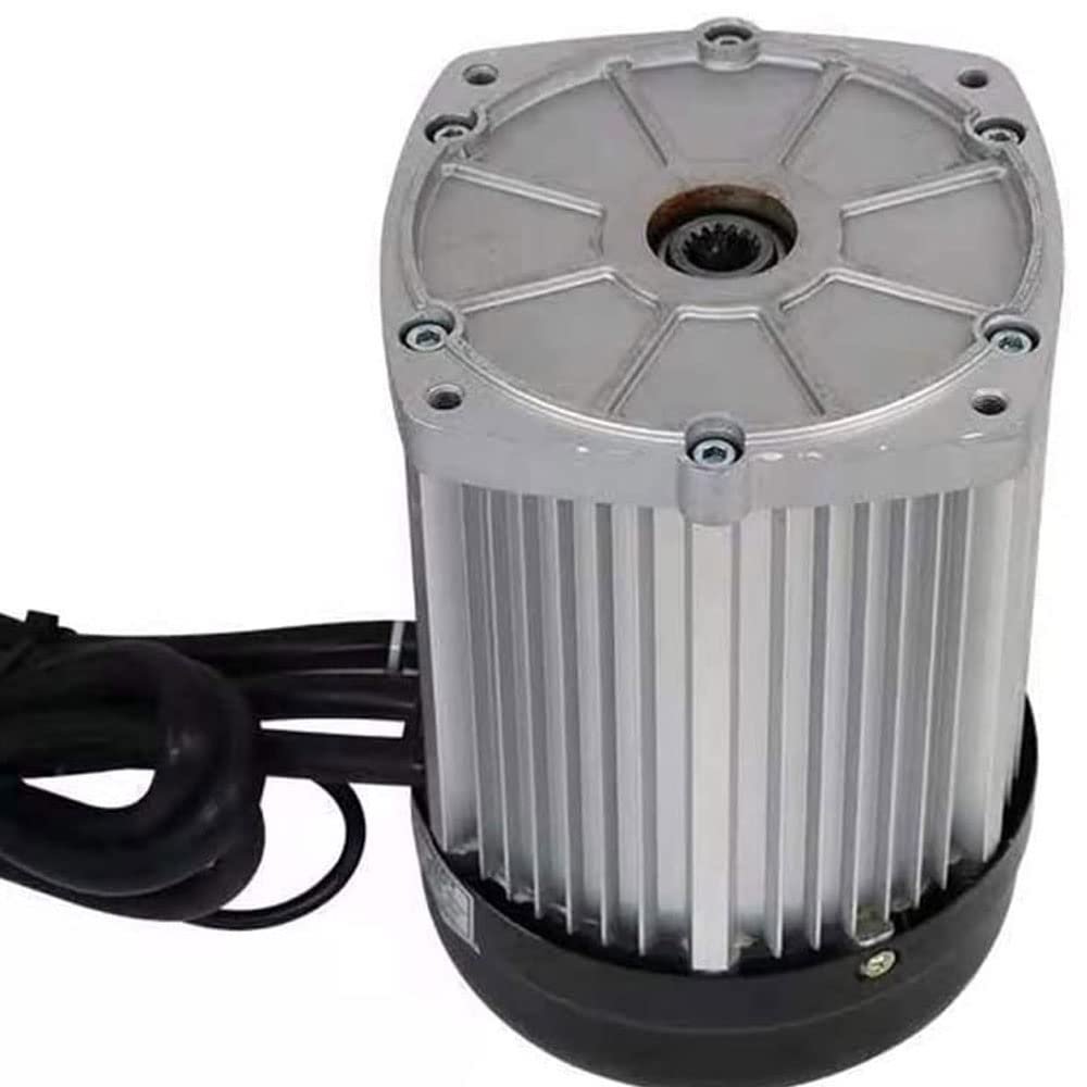 1200W 48V-72V Brushless DC Motor High Power Permanent Magnet Brushless Motor for Electric Tricycle 4-Wheeled Vehicle