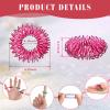 Nuogo 300 Pcs Acupressure Rings Spiky Sensory Finger Rings for Fingers Stress Relief Fidget Sensory Toys for Teens Adults Stress Reliever Massage view 2