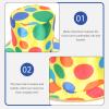 LUOZZY Clown Hat Polka Dot Clown Hat Halloween Clown Costume Accessories Carnival Party Stage Cosplay Hat Party Favors Xmas Gifts view 4