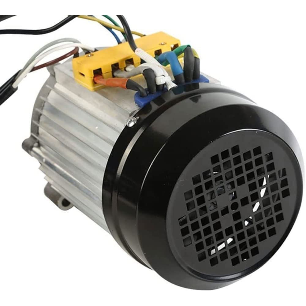 60V 72V Permanent Magnet Synchronous Motor, High-Power 6-Phase Brushless Motor Electric Tricycle Gear Shifting Rear Axle Accessories
