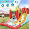 Bounce House for Kids, Inflatable Bouncer House with Air Blower, Bouncy Castle with Slide, Pool, Climbing Wall, Bouncing Area, Ball Pit, Basketball Hoop Jumping House for Party Ages 3-10 view 2