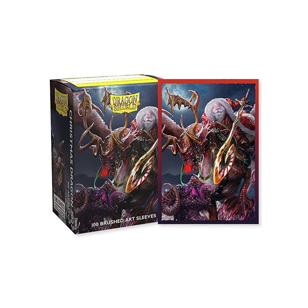 Art Christmas 2022 Sleeves (100ct) by Dragon Shield