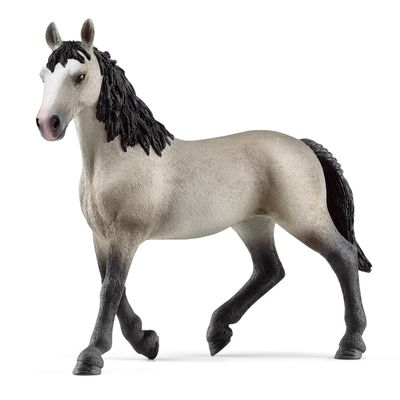 Schleich Horses 2023, Horse Toys for Girls and Boys Cheval de Selle Francais Mare Horse Toy Figurine, Ages 5+
