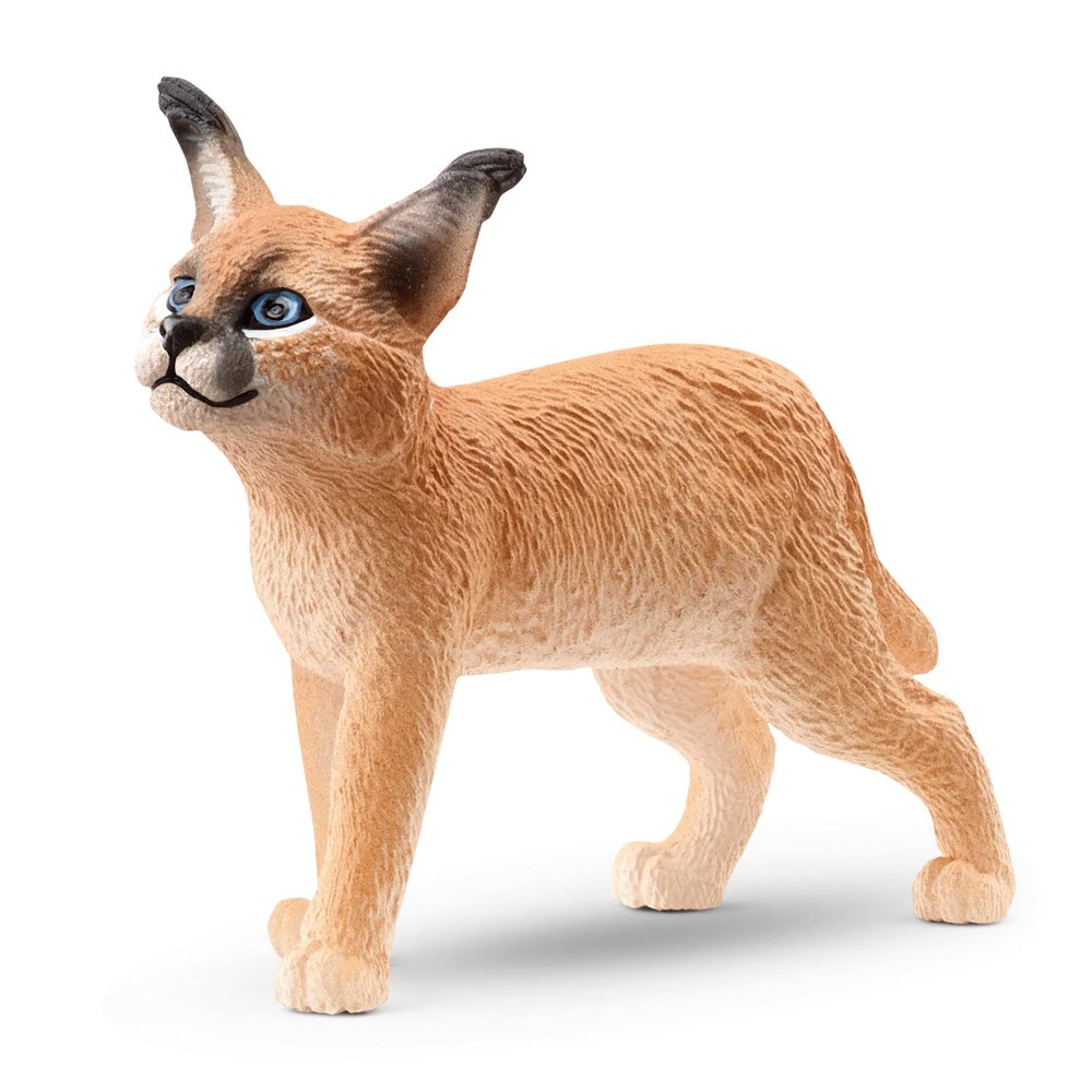 Schleich Wild Life -, Wild Animal Jungle Safari Toys for Kids, Baby Caracal Toy Figurine, Ages 3+