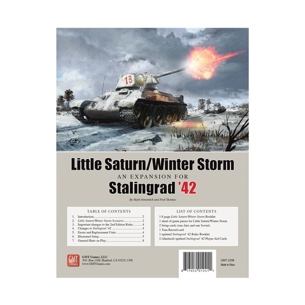 GMT Games Stalingrad '42: Little Saturn/Winter Storm Expansion