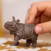 Schleich Wild Life Realistic Baby Indian Rhinoceros Figurine - Authentic and Highly Detailed Wild Animal Toy, Durable for Education and Fun Play for Kids, Perfect for Boys and Girls, Ages 3+ view 2
