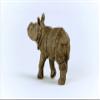 Schleich Wild Life Realistic Baby Indian Rhinoceros Figurine - Authentic and Highly Detailed Wild Animal Toy, Durable for Education and Fun Play for Kids, Perfect for Boys and Girls, Ages 3+ view 4