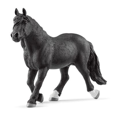 Schleich Farm World Realistic Noriker Stallion Horse Figurine - Highly Detailed and Durable Farm Animal Toy, Fun and Educational Play for Boys and Girls, Gift for Kids Ages 3+
