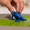Schleich Wild Life - Wild Animal Rainforest Jungle Toys for Kids, Poison Dart Frog Toy, Blue, Ages 3+ view 2