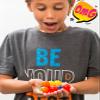 2CHILL Bouncy Balls Superballs Super Hi Bounce (1 Pack / 12 Balls) Small Toys Party Favors for Kids Racketball Kids Prize by Ja-Ru Premium Giveaways Gift Toy Includes 1 Sticker I Item #967-1s view 4