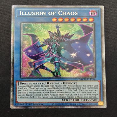 Illusion of Chaos - BACH-EN034 - Starlight Rare - 1st Edition