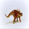 Schleich Dinosaurs - 7" Realistic Gastonia Dinosaur Figure  Educational and Detailed Jurassic Red Dino Toy Figurine for Boys and Girls  Durable Montessori Animal Toy for Kids Ages 4+ | 15036 view 3