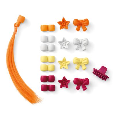 Schleich Horse Club Sofia's Beauties Hair Clip Accessories for Beauty Horses with Hair Beads and Extension, Ages 4+