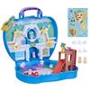 My Little Pony Mini World Magic Compact Creation Critter Corner Toy, Buildable Playset with Hitch Trailblazer Pony for Kids Ages 5 and Up view 1