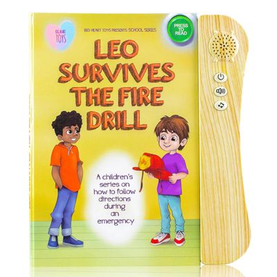 Big Heart Toys Leo Handles Teasing Sound Book for Kids with Autism | Montessori Autism Sensory Books | Builds Social Skills, Emotional Learning & Communication | Neurodivergent Children's Sound Books