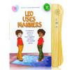 Big Heart Toys Leo Uses Manners Sound Book for Kids with Autism | Montessori Autism Sensory Books | Builds Social Skills, Emotional Learning & Communication | Neurodivergent Children's Sound Books view 1