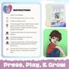 Big Heart Toys Leo Uses Manners Sound Book for Kids with Autism | Montessori Autism Sensory Books | Builds Social Skills, Emotional Learning & Communication | Neurodivergent Children's Sound Books view 3