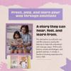 Big Heart Toys Luna Pulls Hair Sound Book for Kids with Autism | Montessori Autism Sensory Books | Builds Social Skills, Emotional Learning & Communication | Neurodivergent Children's Sound Books view 2