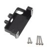 Metal Servo Mount Bracket Upgrade Parts for 1/24 RC Crawler Axial SCX24 90081 AXI00002 Spare Accessories ( Color : Black ) view 1